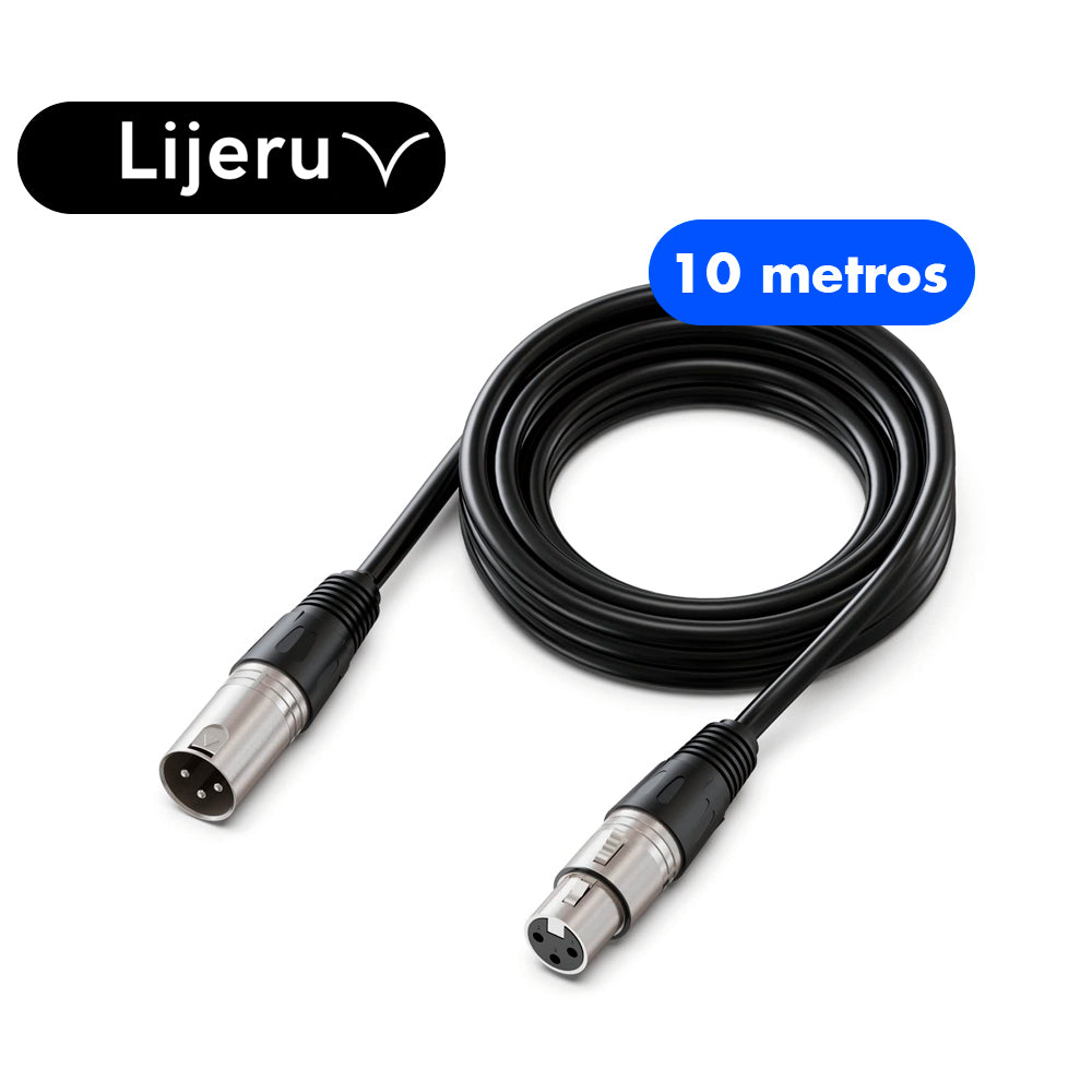 Cable Profesional plug Cannon a jack Cannon