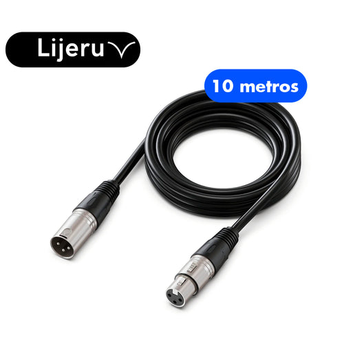 Cable Profesional plug Cannon a jack Cannon