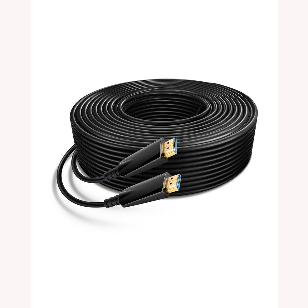 Cable HDMI 4K de fibra óptica, 30 metros