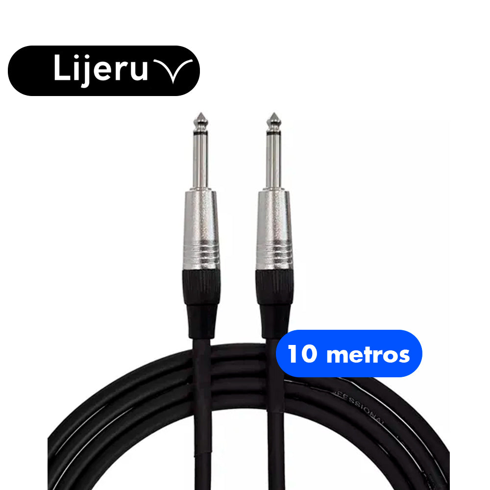 Cable Profesional plug a plug 6,3 mm