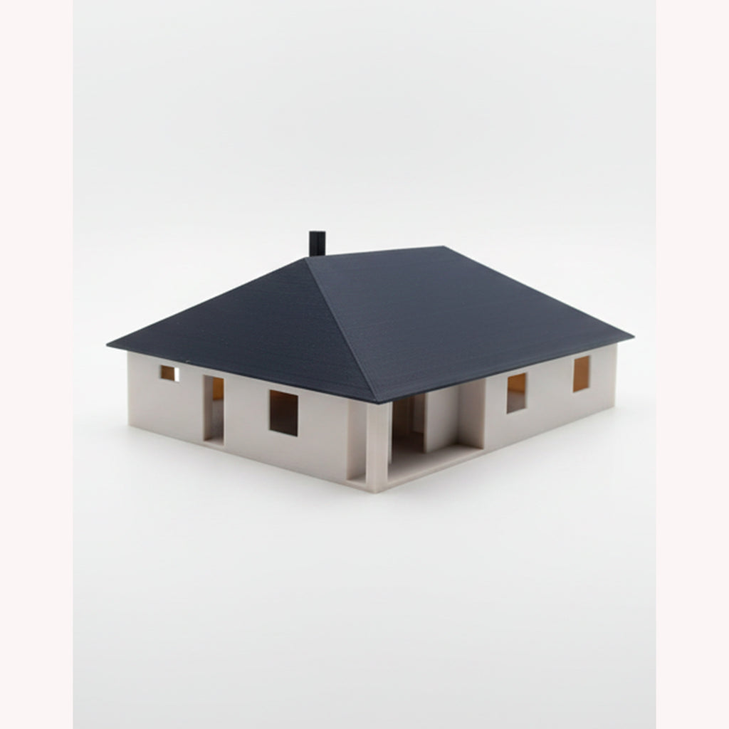 Maqueta de casa simple
