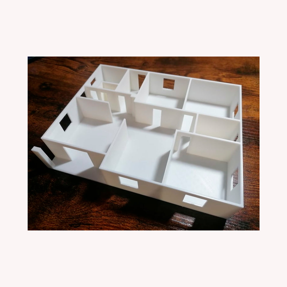 Maqueta de casa simple