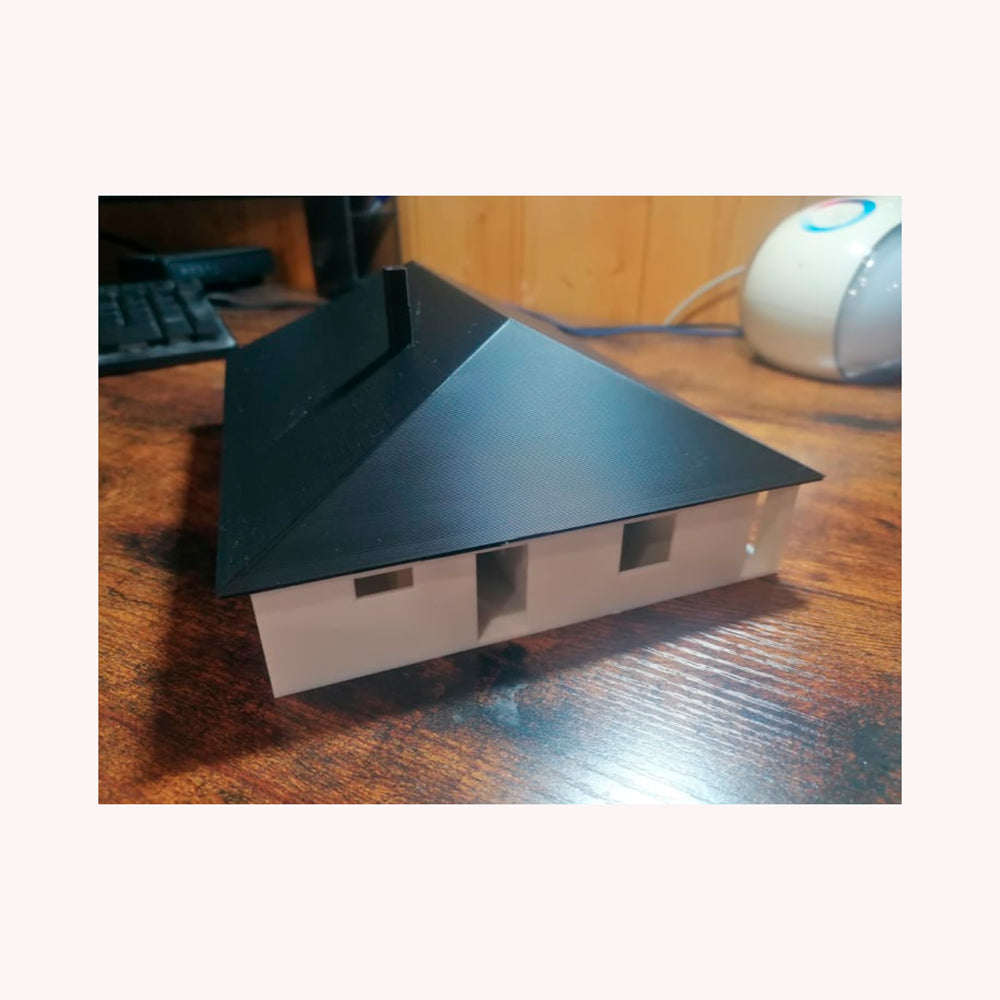 Maqueta de casa simple