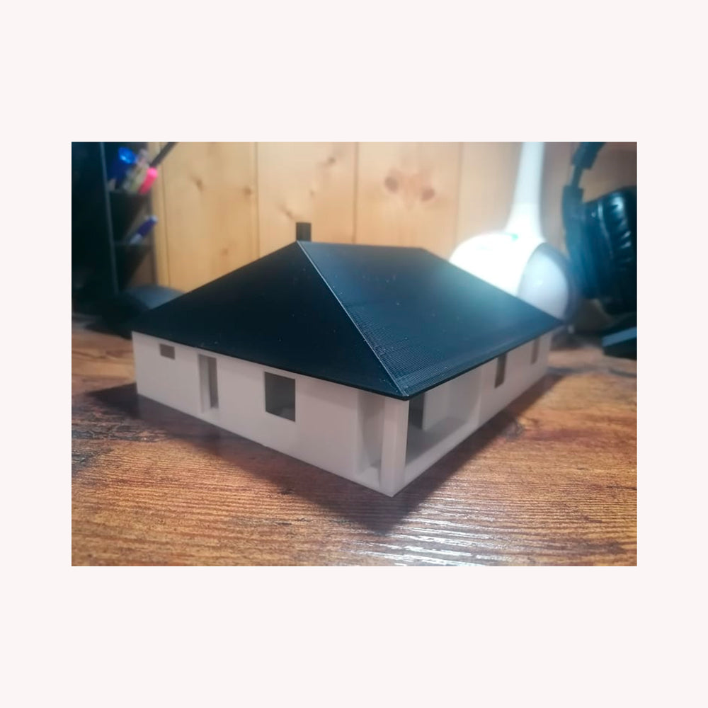 Maqueta de casa simple